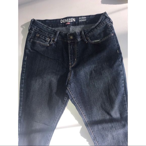 Denizen Levi’s Skinny Dark Wash Denim Jeans - Picture 5 of 8